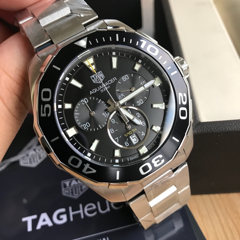 [태그호이어]  TAG Heuer Aquaracer Calibre 5 Automatic 43mm - 태그호이어 아쿠아레이서 칼리버5 오토메틱 43mm