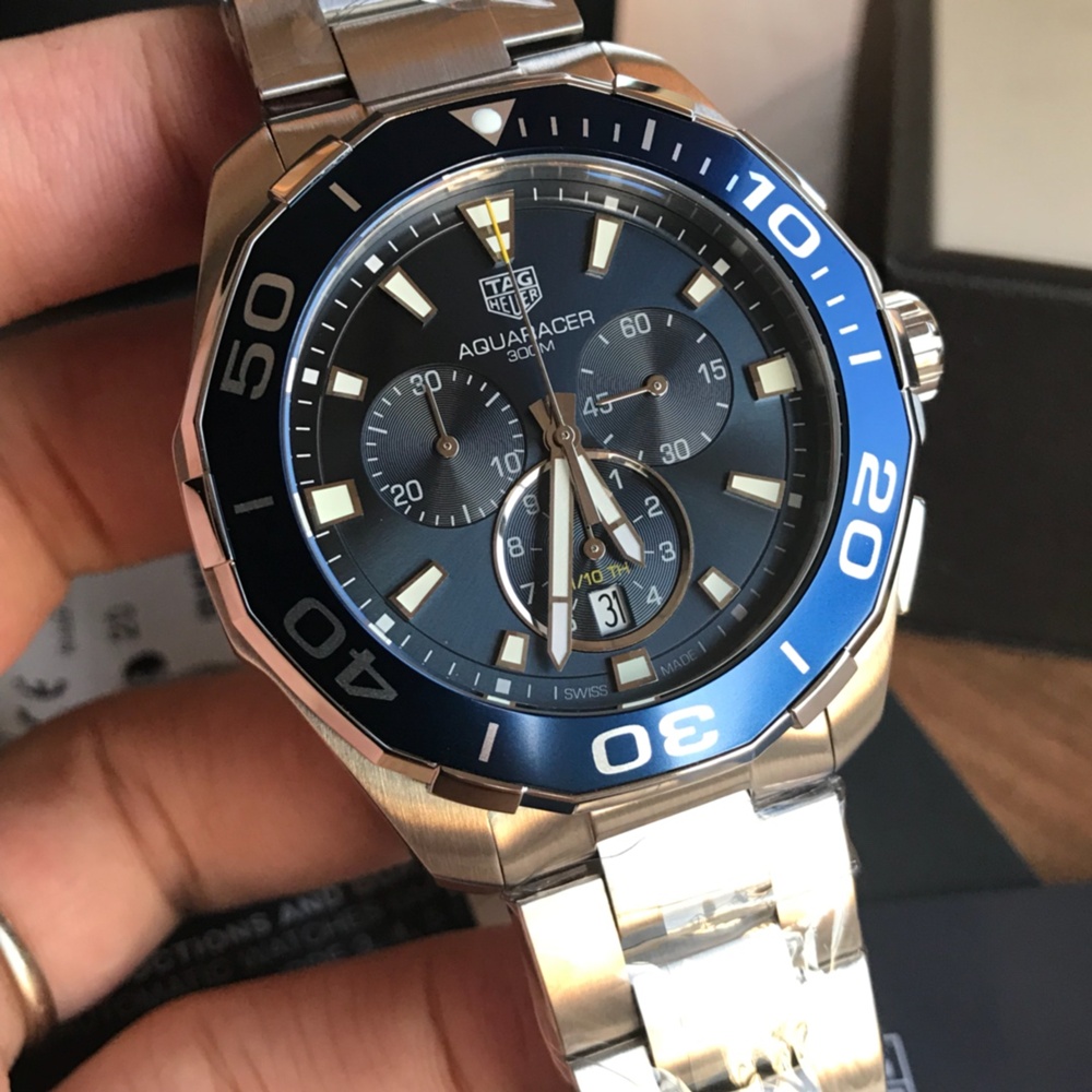 [태그호이어]  TAG Heuer Aquaracer Calibre 5 Automatic 43mm - 태그호이어 아쿠아레이서 칼리버5 오토메틱 43mm