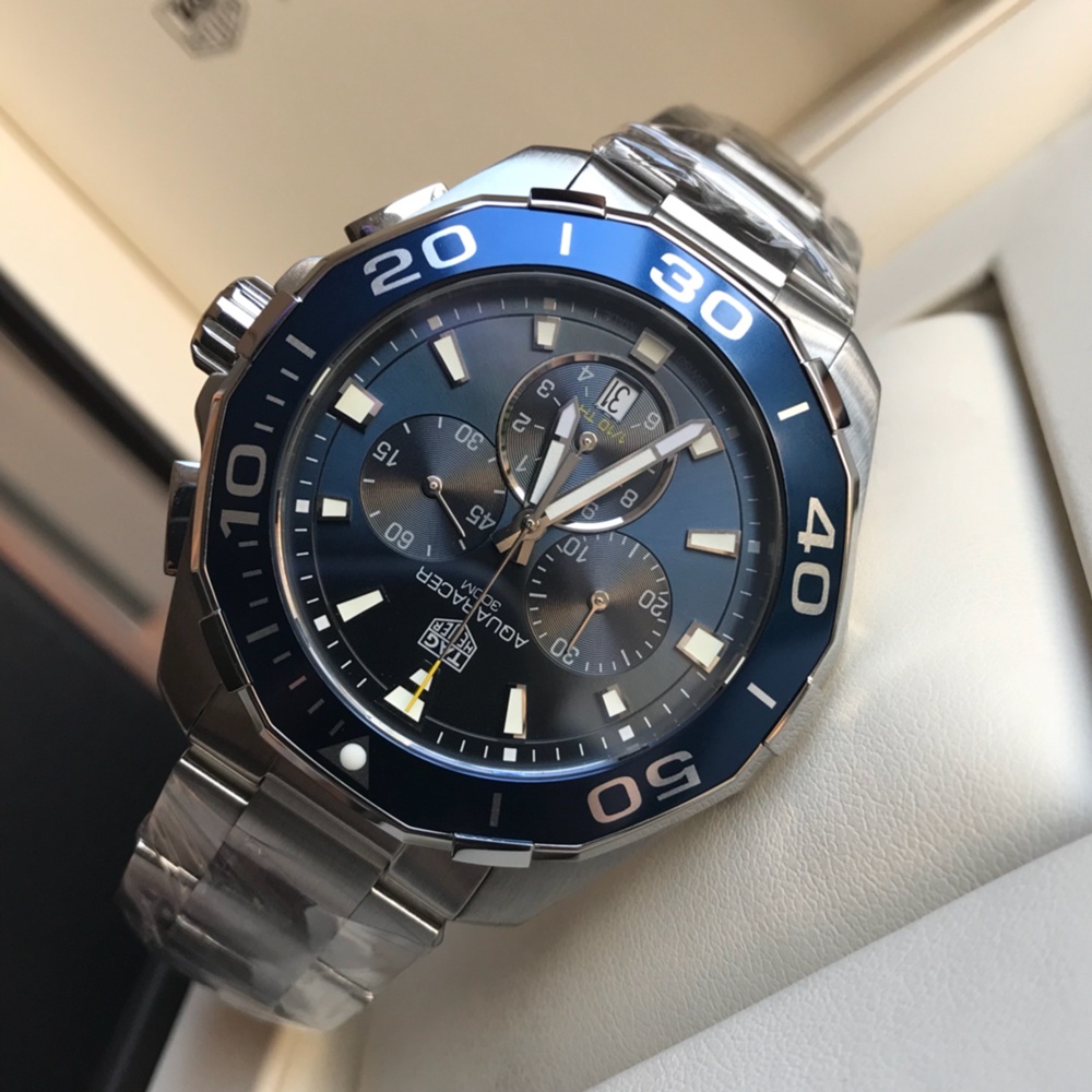 [태그호이어]  TAG Heuer Aquaracer Calibre 5 Automatic 43mm - 태그호이어 아쿠아레이서 칼리버5 오토메틱 43mm