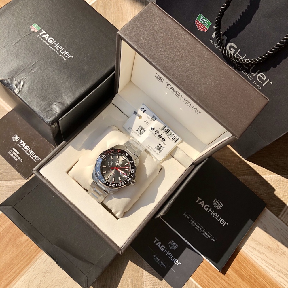 [태그호이어]  TAG Heuer Aquaracer Calibre 5 Automatic 43mm - 태그호이어 아쿠아레이서 칼리버5 오토메틱 43mm