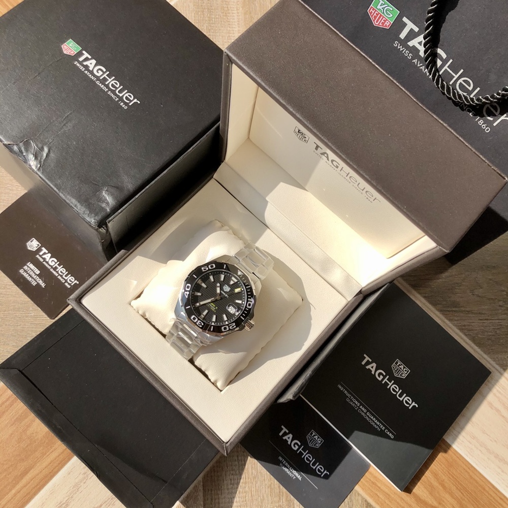 [태그호이어]  TAG Heuer Aquaracer Calibre 5 Automatic 43mm - 태그호이어 아쿠아레이서 칼리버5 오토메틱 43mm