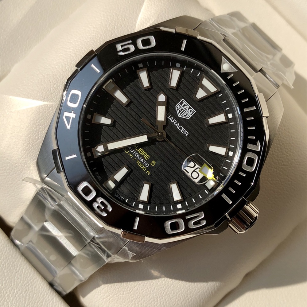 [태그호이어]  TAG Heuer Aquaracer Calibre 5 Automatic 43mm - 태그호이어 아쿠아레이서 칼리버5 오토메틱 43mm