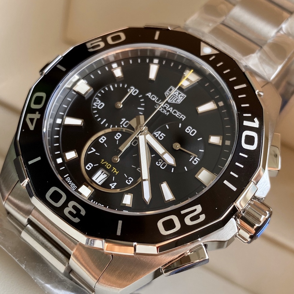 [태그호이어]  TAG Heuer Aquaracer Calibre 5 Automatic 43mm - 태그호이어 아쿠아레이서 칼리버5 오토메틱 43mm