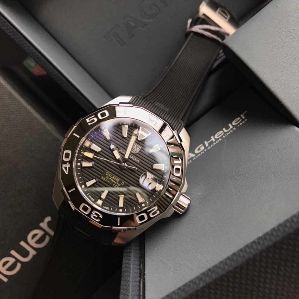 [태그호이어]  TAG Heuer Aquaracer Calibre 5 Automatic 43mm - 태그호이어 아쿠아레이서 칼리버5 오토메틱 43mm