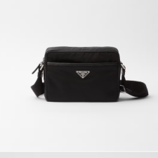 [프라다] PRADA-리나일론 및 사피아노 숄더백