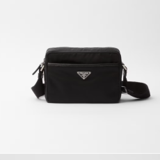 [프라다] PRADA-리나일론 및 사피아노 숄더백