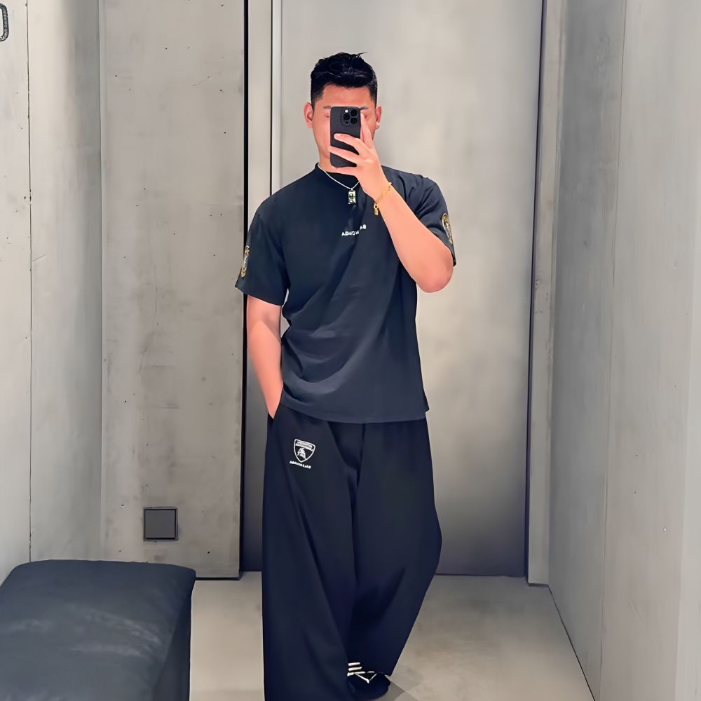 [발렌시아가] BALENCIAGA 페이디드 블랙 티셔츠