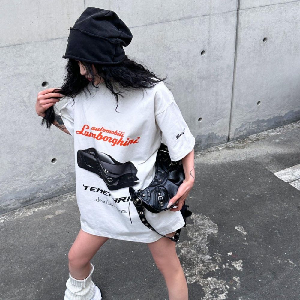 [발렌시아가] BALENCIAGA 람보르기니 프린트 티셔츠