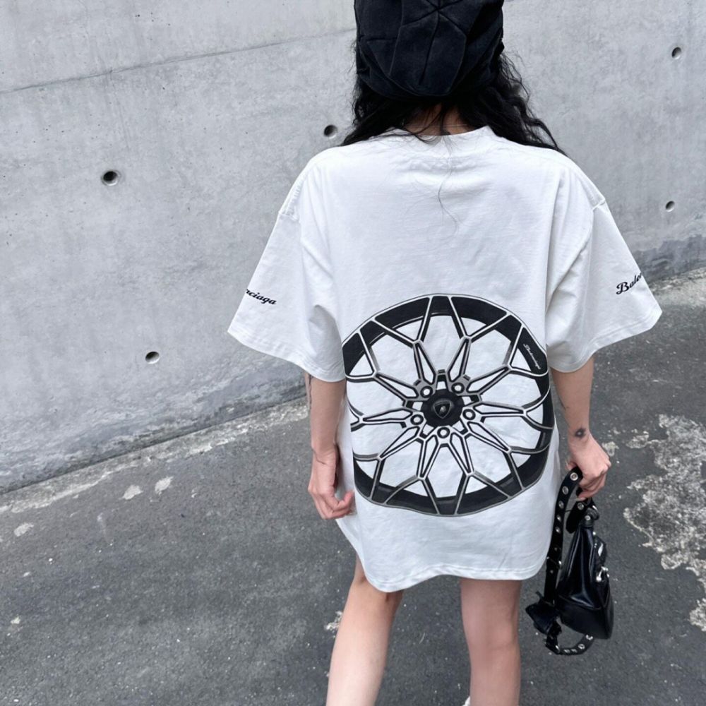 [발렌시아가] BALENCIAGA 람보르기니 프린트 티셔츠