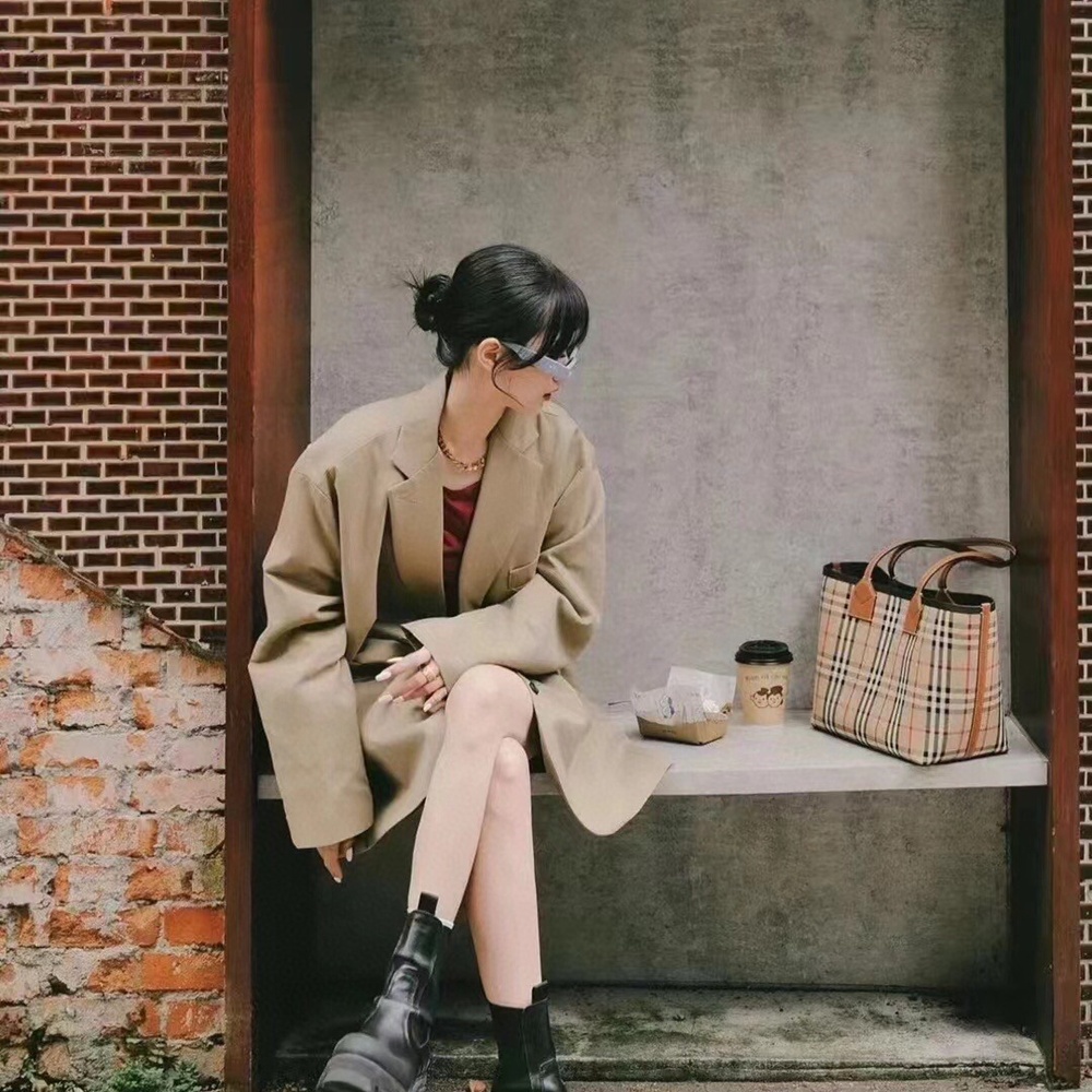 [버버리] 121160 Burberry Bag 버버리 런던 토트백 35x11x27cm 51.3x18.5x29cm