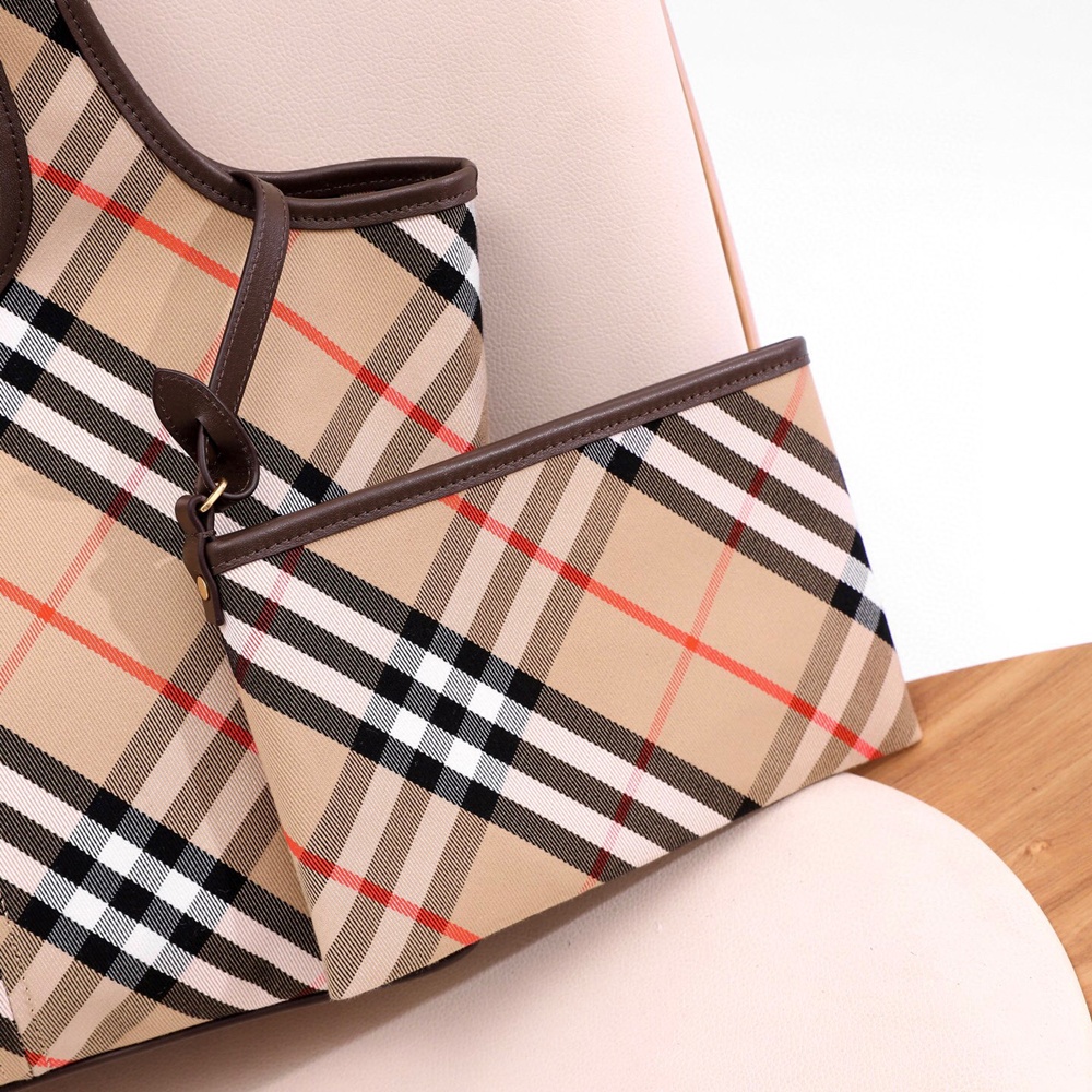 [버버리] Burberry Bag 버버리 빈티지 체크 호보 백 41X14X26CM