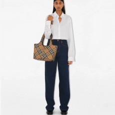 [버버리] Burberry Bag 버버리 빈티지 체크 호보 백 41X14X26CM