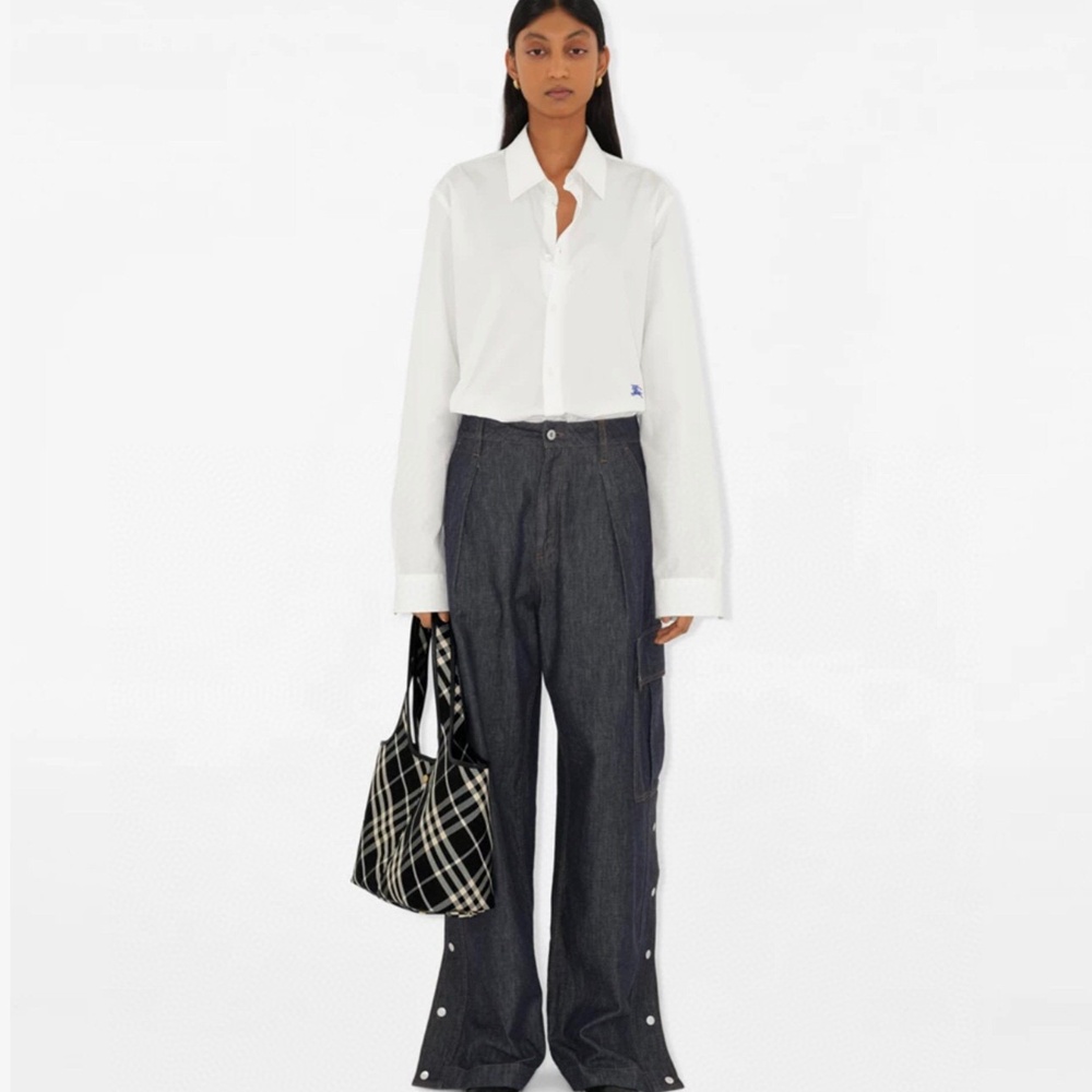 [버버리] Burberry Bag 버버리 빈티지 체크 호보 백 41X14X26CM