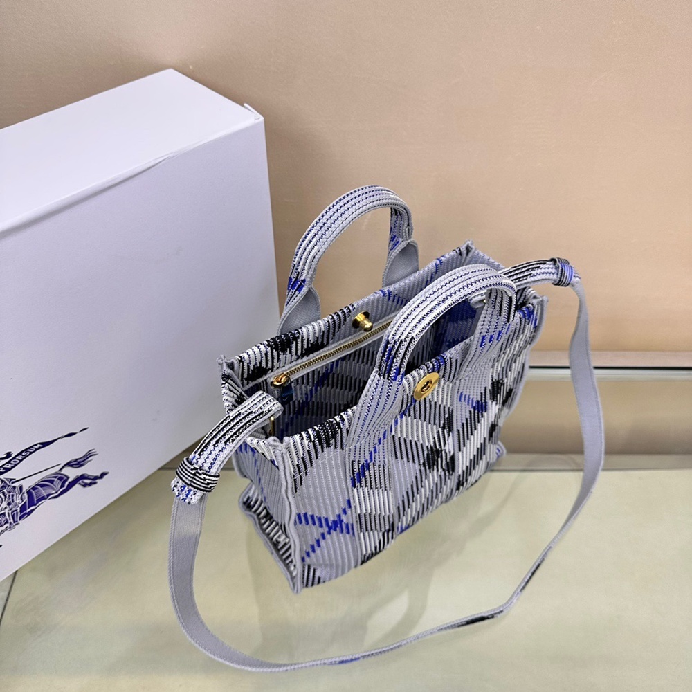 [버버리] Burberry Bag 버버리 체크 나이론 크로스 겸 토트 백 25 x 11 x 22 cm