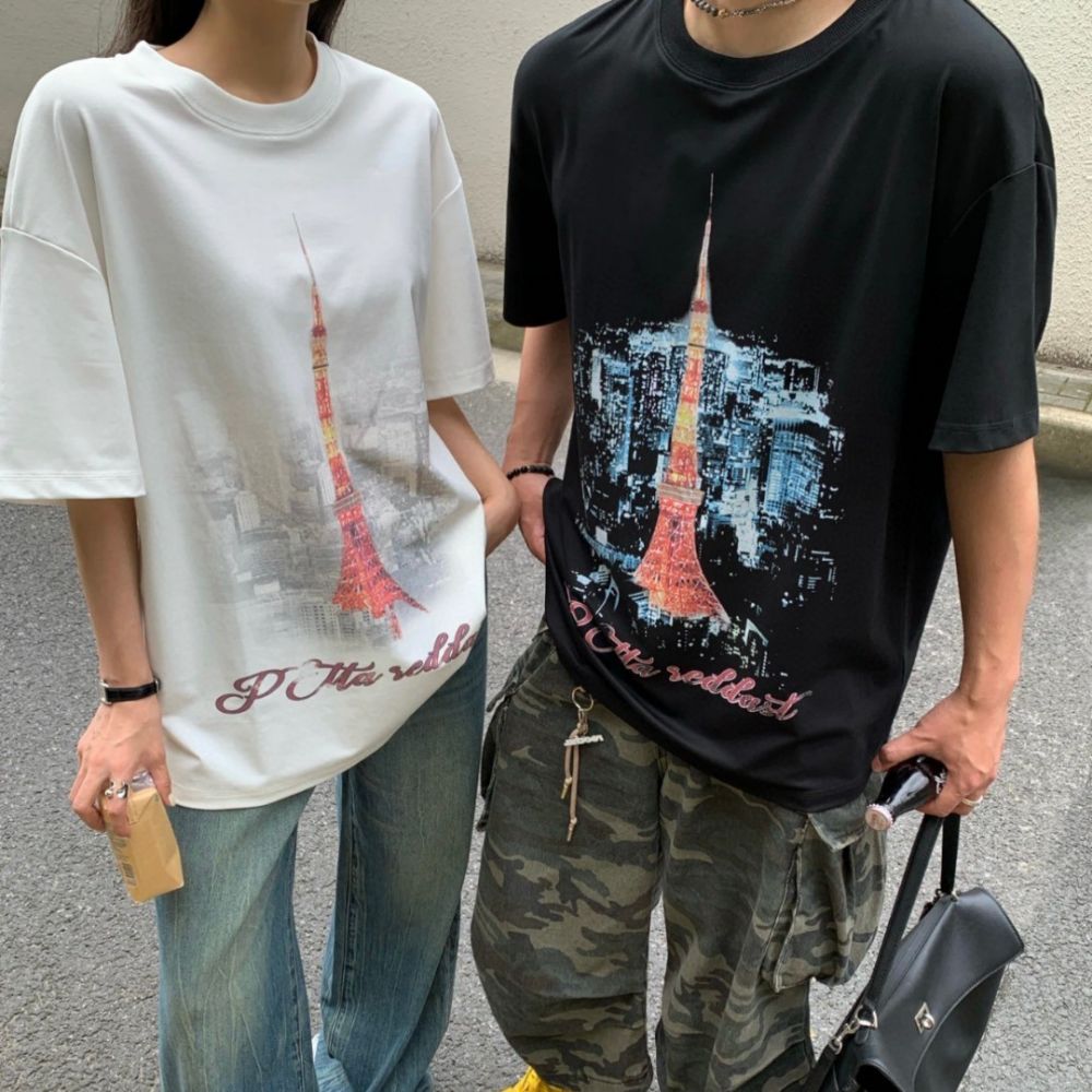 [발렌시아가] BALENCIAGA 도쿄타워 티셔츠