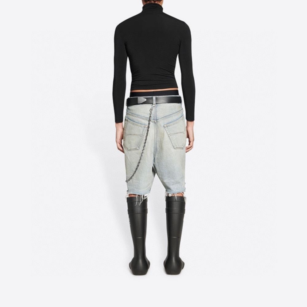 [발렌시아가] BALENCIAGA 데님 쇼츠