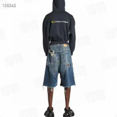 [발렌시아가] BALENCIAGA 배기 데님 쇼츠