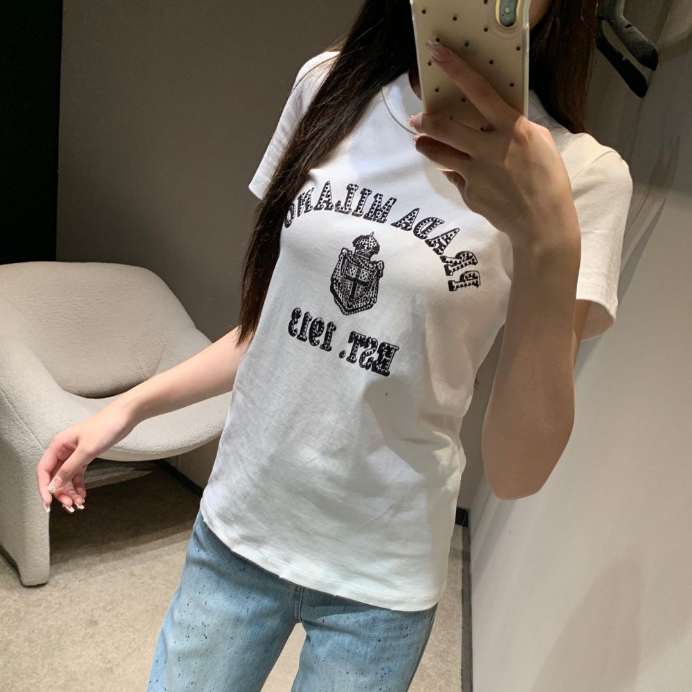 [프라다] PRADA 핫다이아몬드 모노그램 프린트 티셔츠