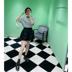 [프라다] PRADA 크루즈 트라이앵글 일레스틱 웨이스트밴드 팬츠