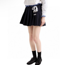 [프라다] PRADA 하이웨이스트 플리츠 스커트