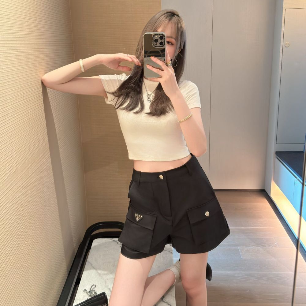 [프라다] PRADA 카고 쇼츠