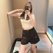 [프라다] PRADA 카고 쇼츠