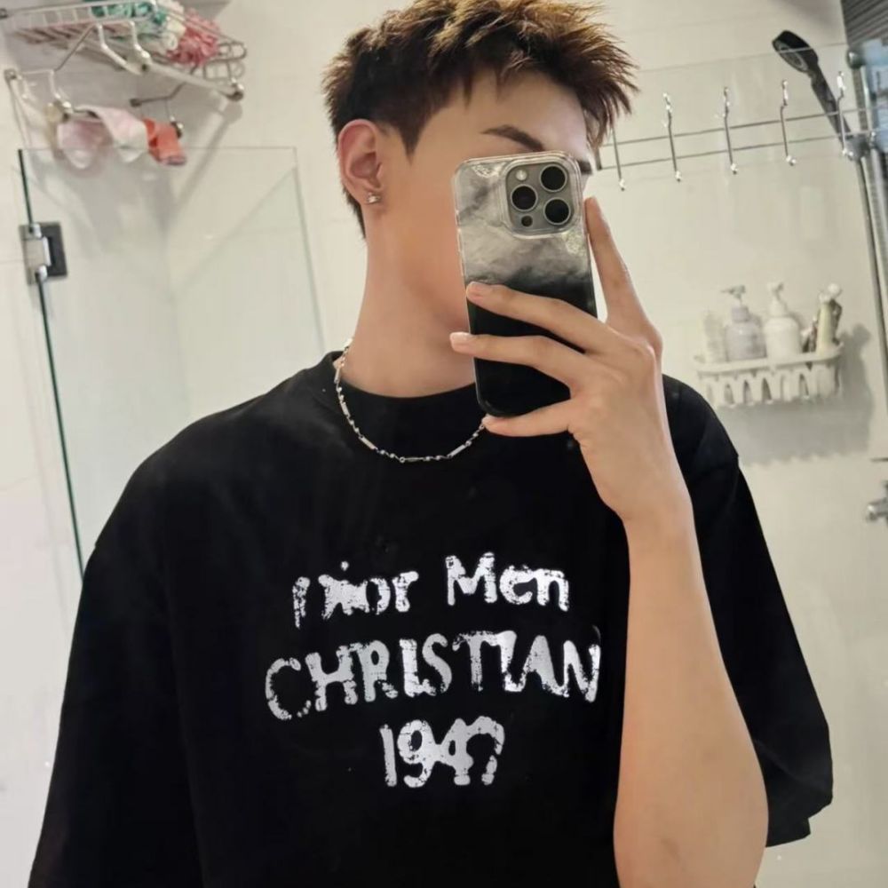 [디올] DIOR 1947 프린트 티셔츠