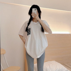 [디올] DIOR 올드 플라워 자가드 포켓 데님레터 티셔츠