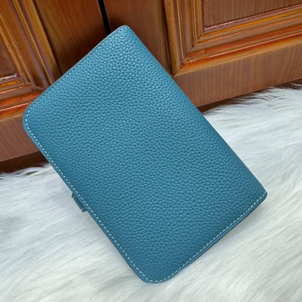 [에르메스] HERMES-Dogon 여권 지갑 Togo – Mykonos  Gold