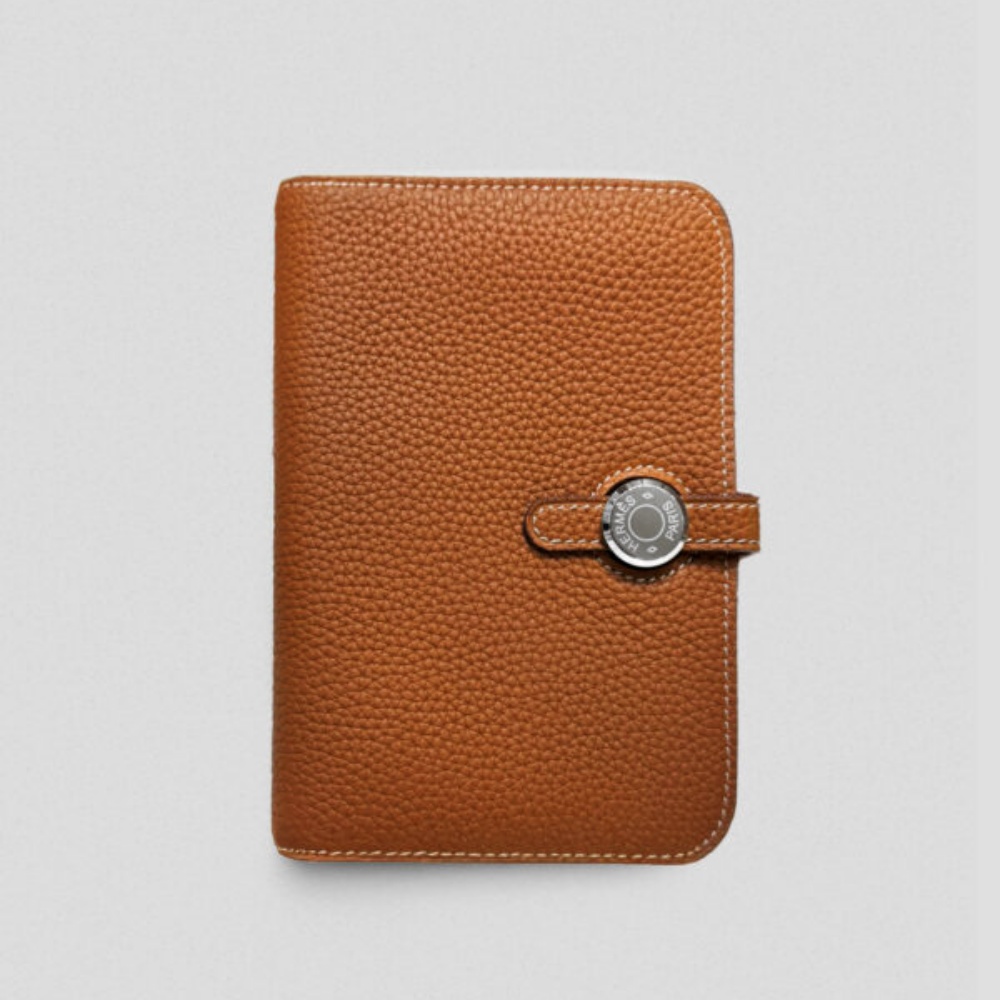 [에르메스] HERMES-Dogon 여권 지갑 Togo – Noir