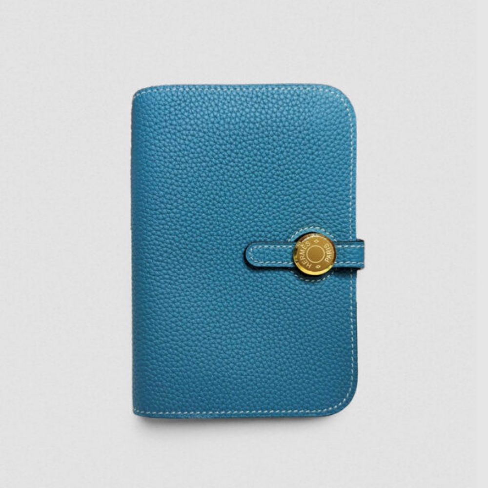 [에르메스] HERMES-Dogon 여권 지갑 Togo – Noir