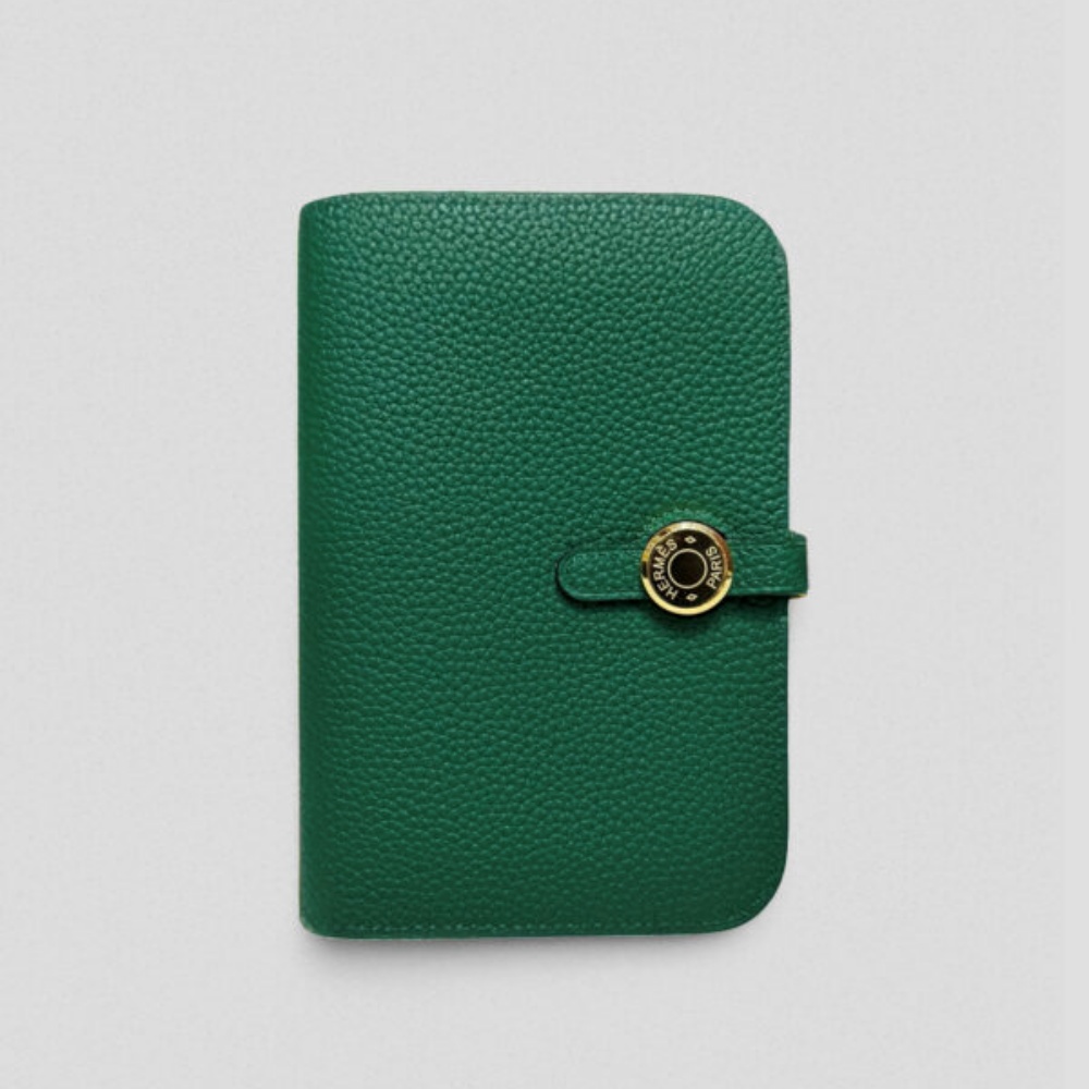 [에르메스] HERMES-Dogon 여권 지갑 Togo – Noir