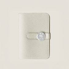 [에르메스] HERMES-Dogon 카드 지갑 Togo – Natural Sable  Silver