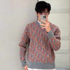 [디올] DIOR 컬러 올프린트 자가드 니트 스웨터