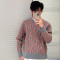 [디올] DIOR 컬러 올프린트 자가드 니트 스웨터