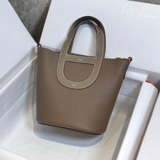 [에르메스]HERMES- In The Loop 18cm Clemence Noir – Silver