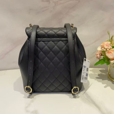 [샤넬] CHANEL 듀마 원포켓 백팩 미듐 블랙