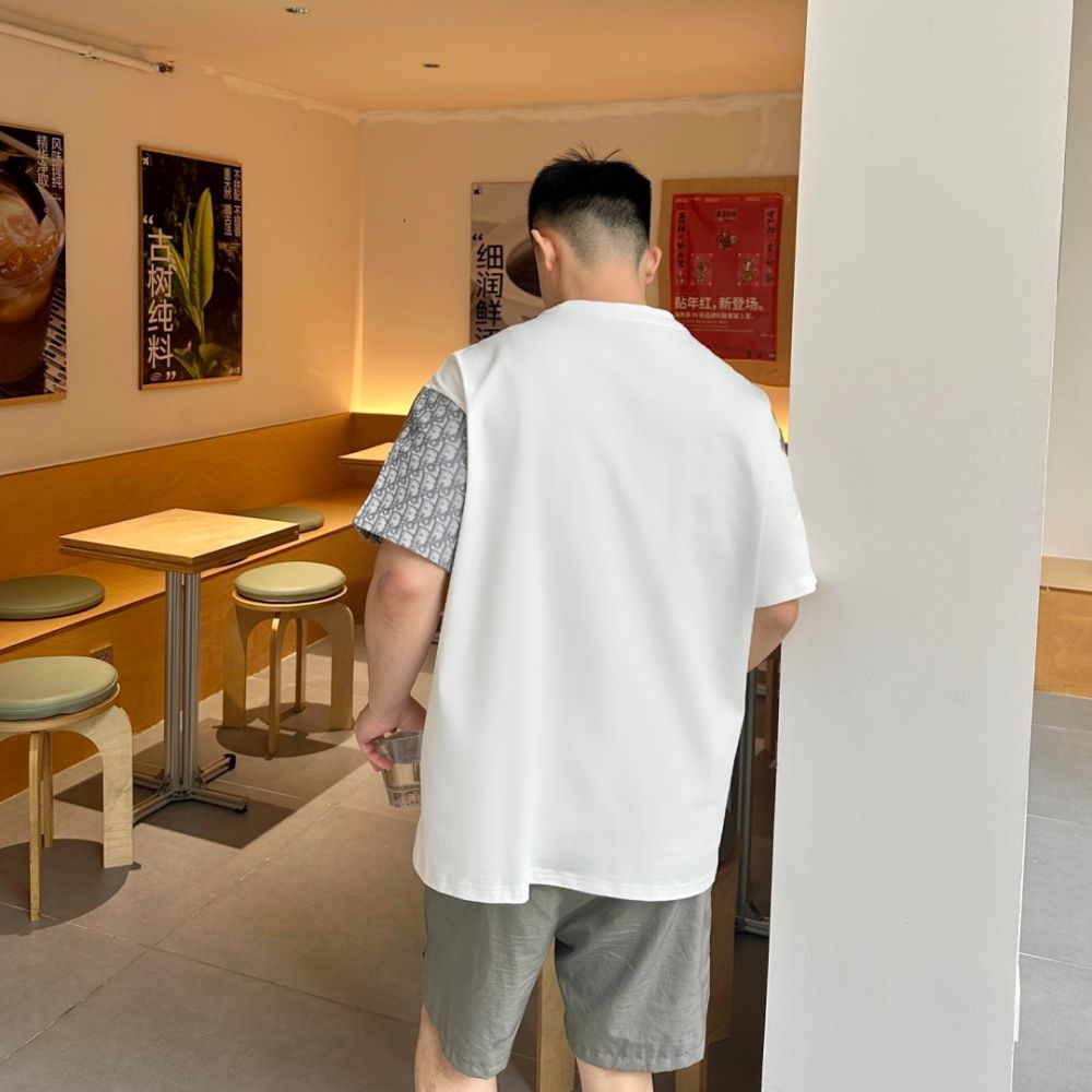 [디올] DIOR CD 자수 스티칭 티셔츠