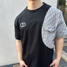 [디올] DIOR CD 자수 스티칭 티셔츠