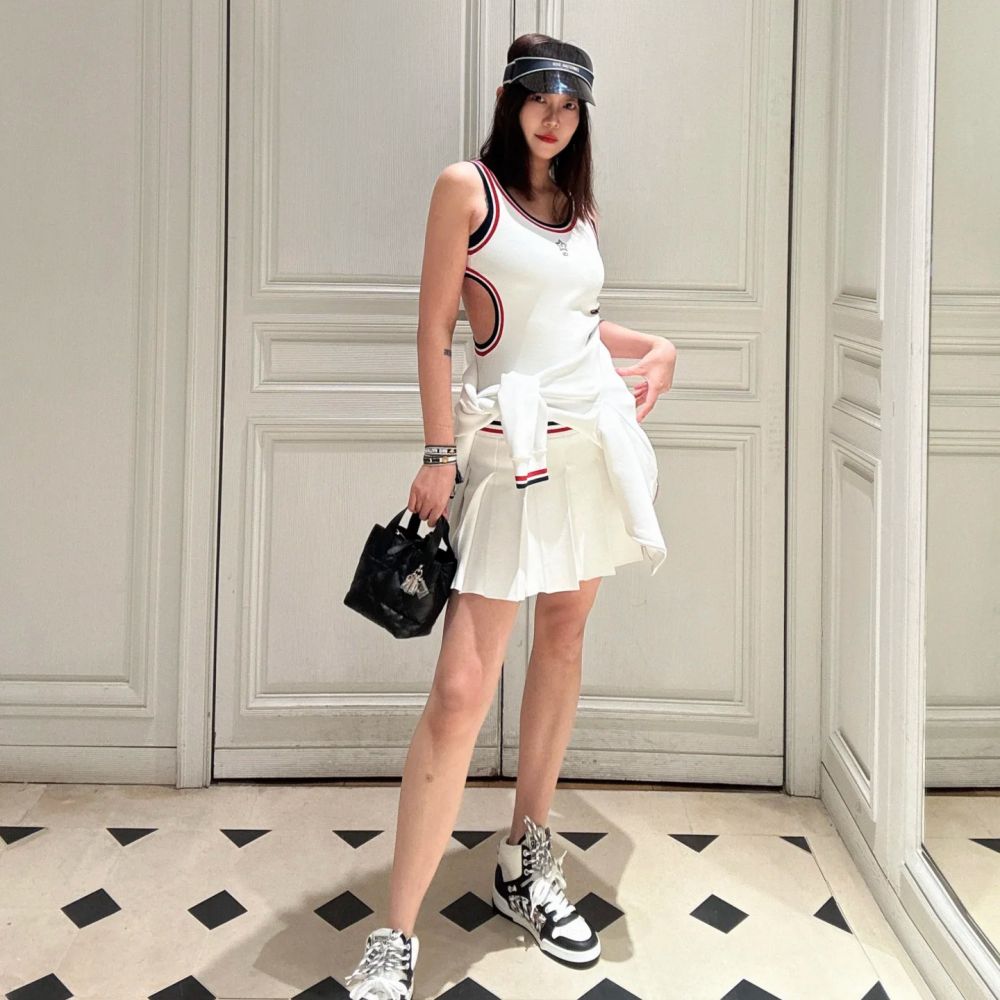 [디올] DIOR 캐주얼시리즈 서스펜더 컷아웃 드레스