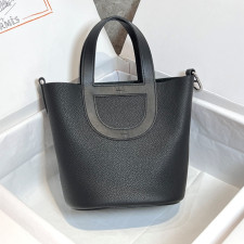 [에르메스]HERMES- In The Loop 18cm Clemence Noir – Gold