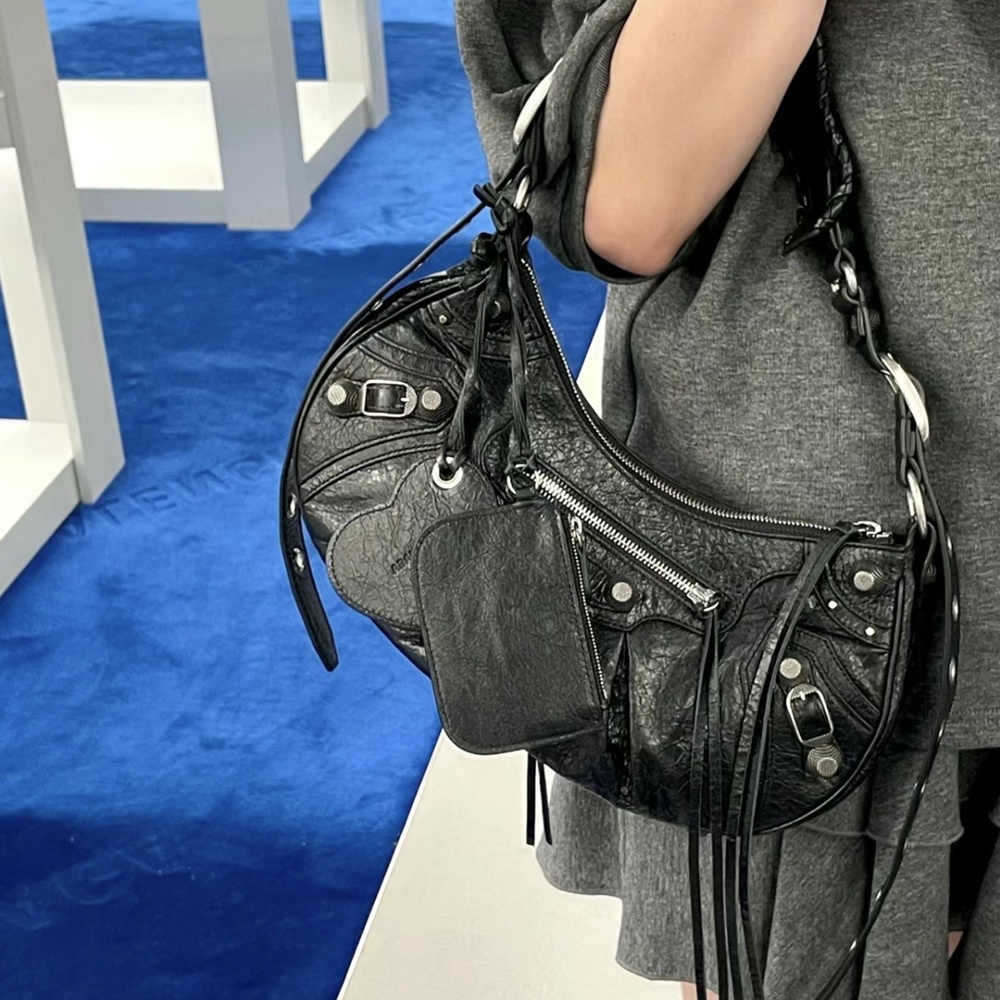 [발렌시아가] Balenciaga Balenciag Le Cagole 르 카골 숄더 백 26x12x6cm 33x16x8cm