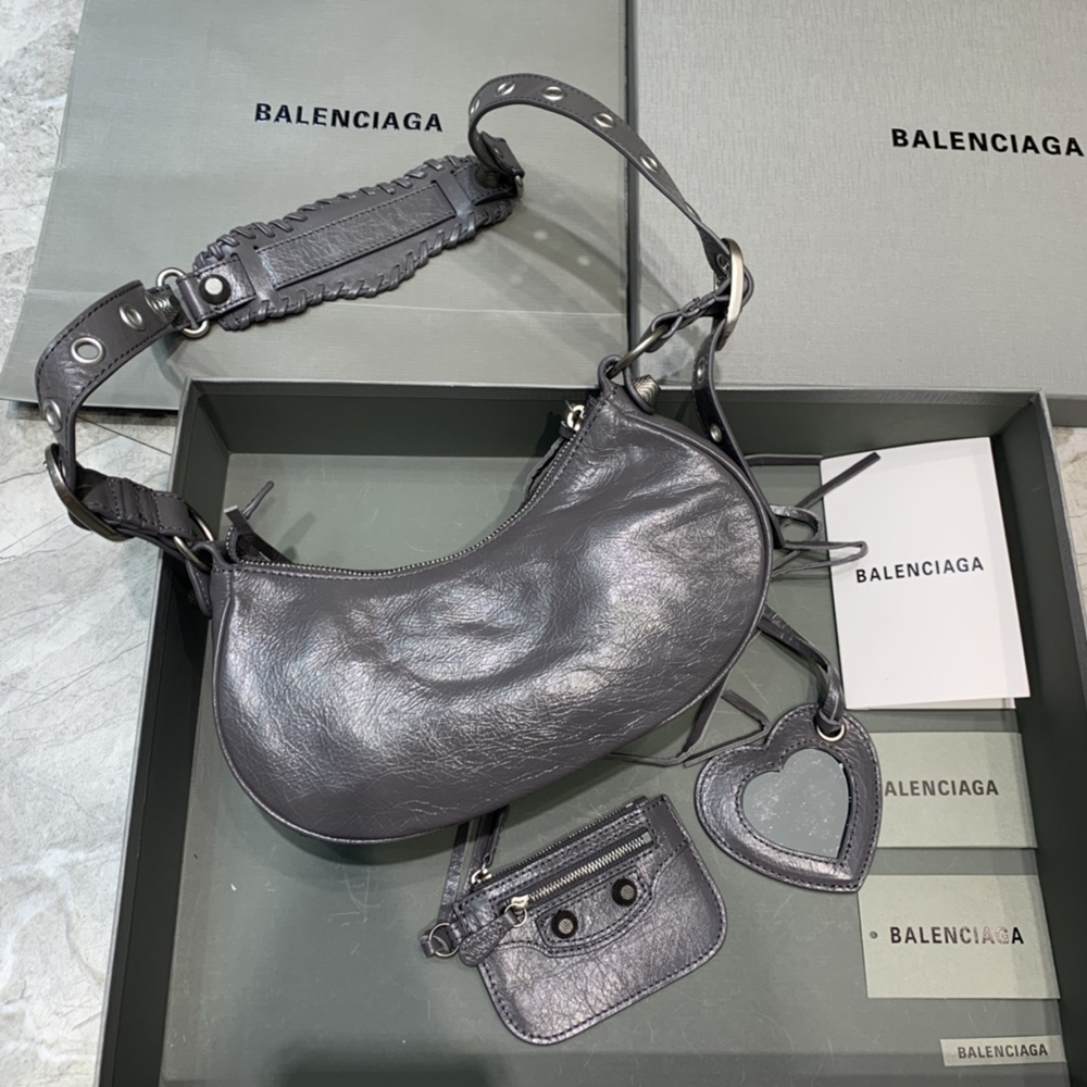 [발렌시아가] Balenciaga Balenciag Le Cagole 르 카골 숄더 백 26x12x6cm 33x16x8cm