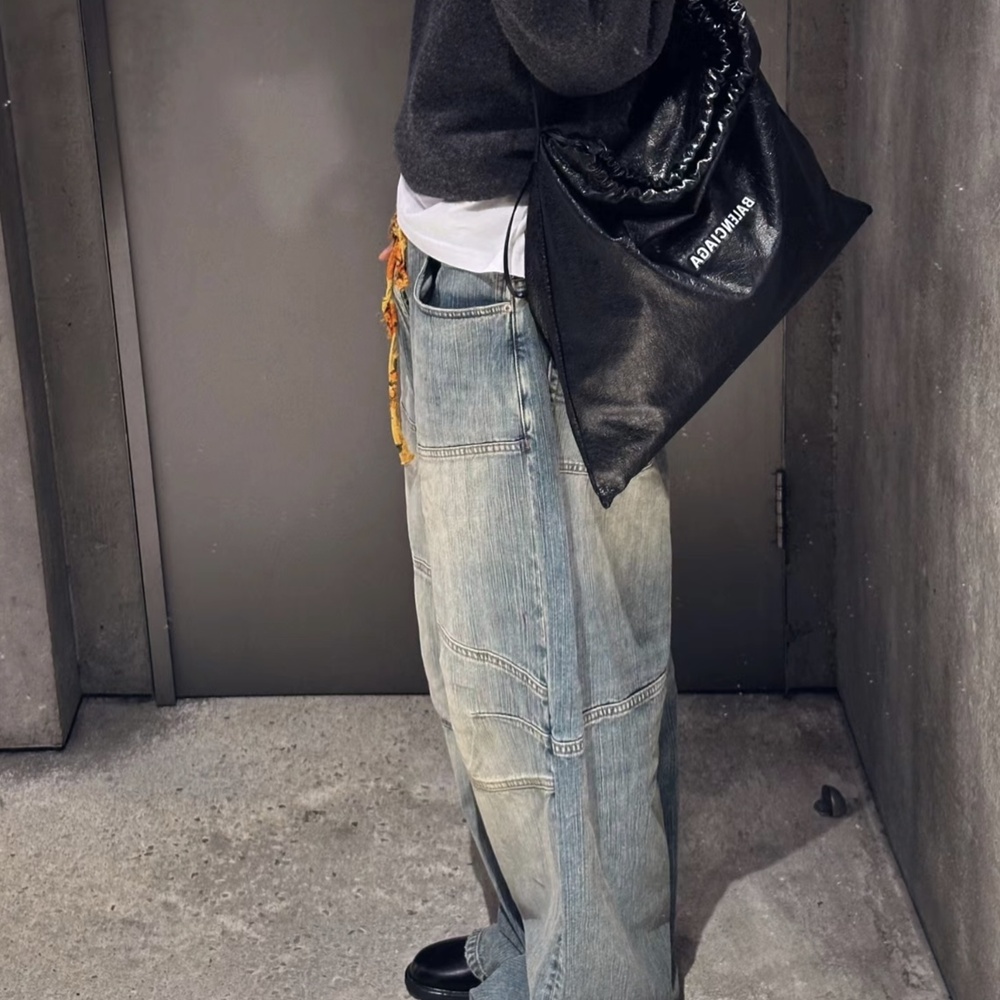 [발렌시아가] Balenciaga SHOPPER DUSTBAG 더스트 크로스바디 쇼퍼 백 48x48cm