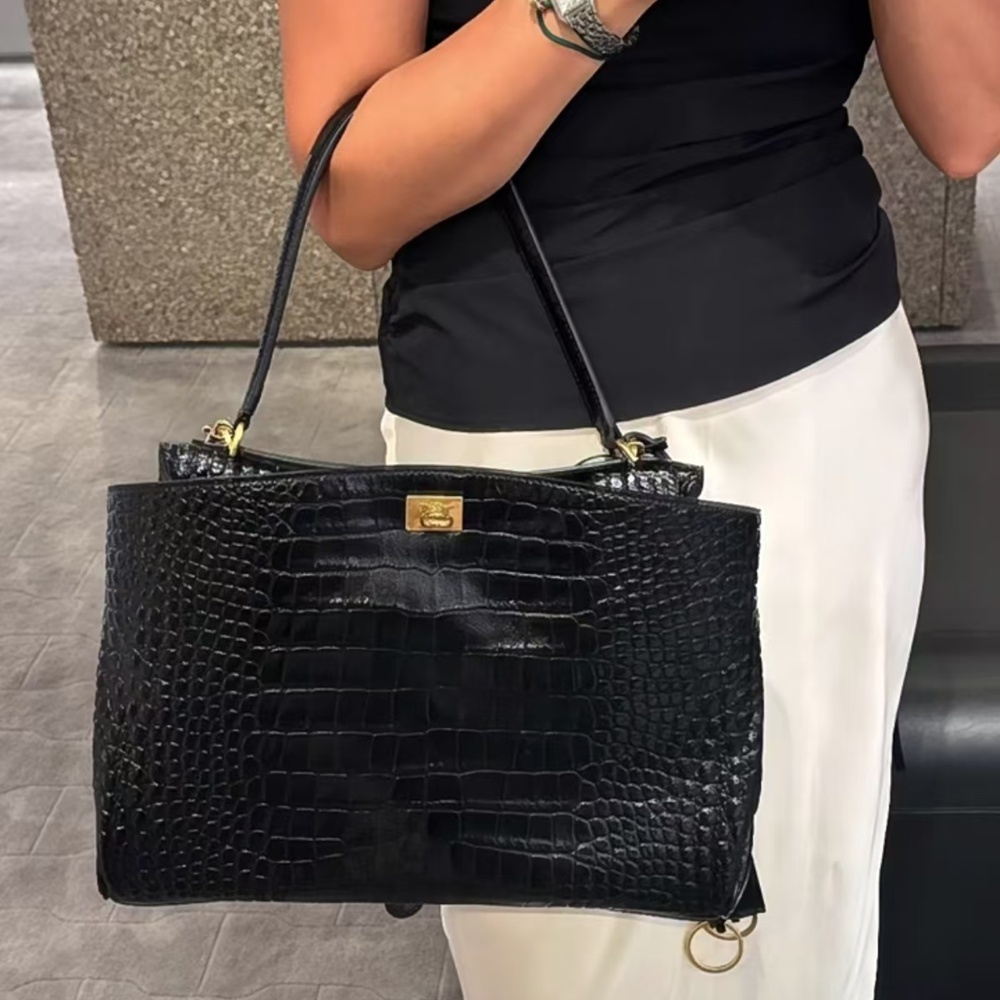 [발렌시아가] Balenciaga 로데오 3사이즈 토트 벡 Balenciaga Rodeo bag 40x30x13cm 35x23x11cm 23x10x8cm