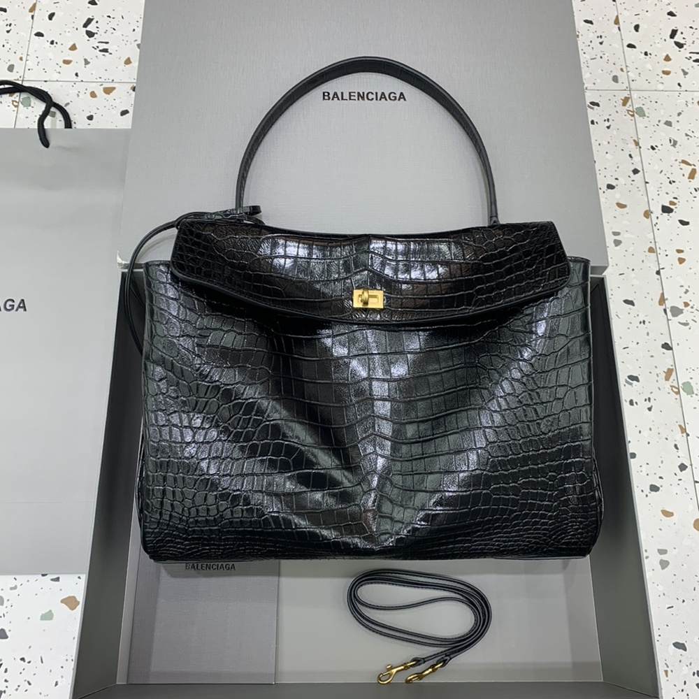 [발렌시아가] Balenciaga 로데오 3사이즈 토트 벡 Balenciaga Rodeo bag 40x30x13cm 35x23x11cm 23x10x8cm