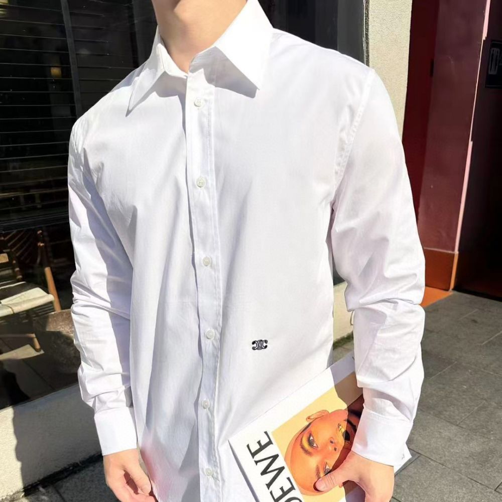 [셀린느] CELINE 로고 셔츠