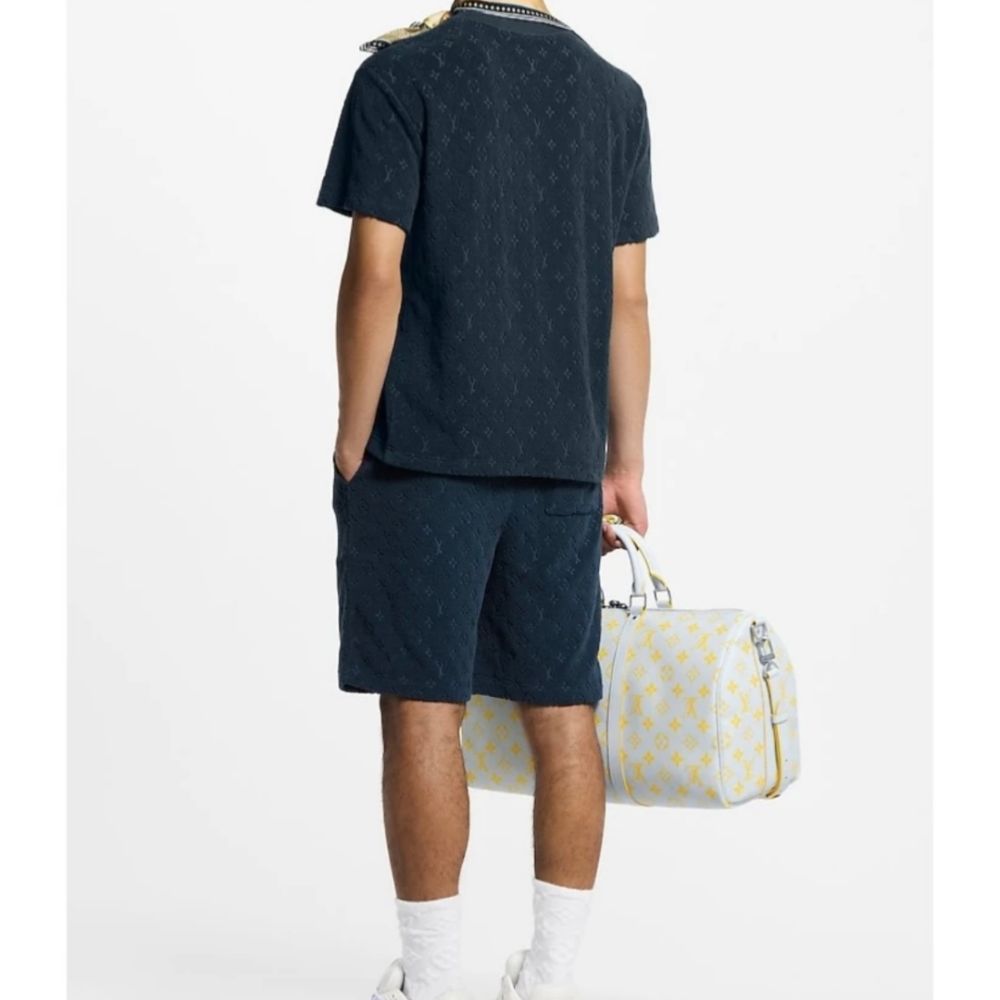 [루이비통] LOUIS VUITTON 테리 올드플라워 자가드 티셔츠