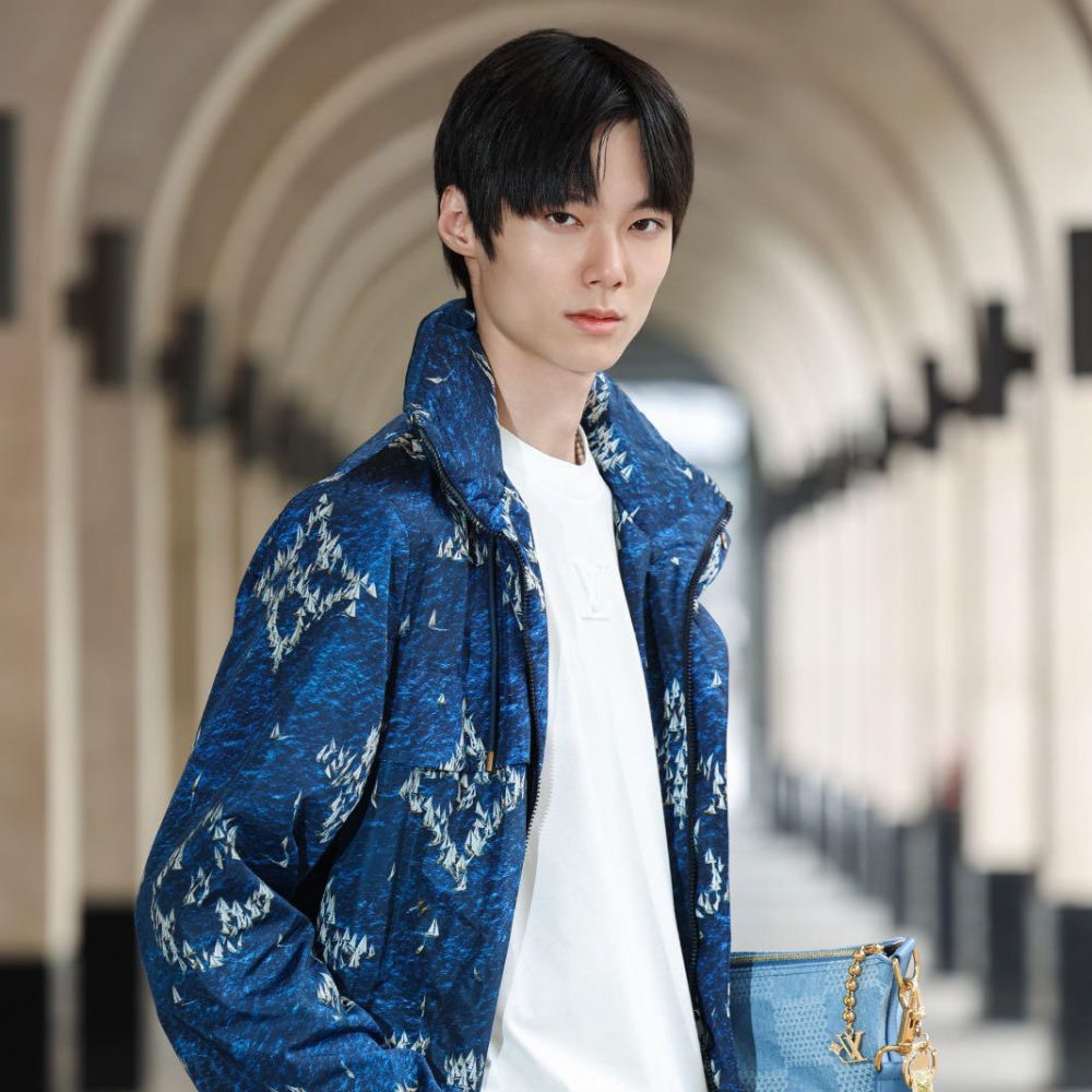 [루이비통] LOUIS VUITTON 모노그램 프린티드 윈드브레이커 자켓