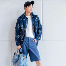 [루이비통] LOUIS VUITTON 모노그램 프린티드 윈드브레이커 자켓